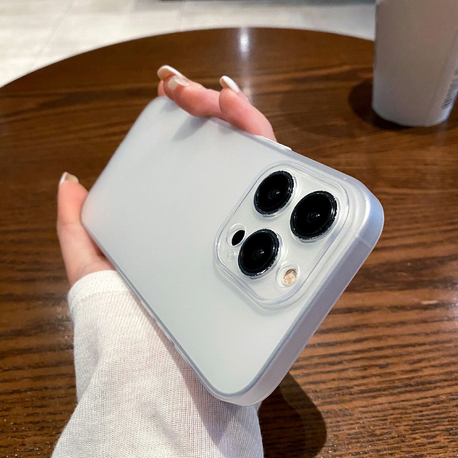 Til iPhone 13 Pro Max 6,7 tommer slankt telefoncover Præcis udskæring mat TPU-cover Til iPhone 13 Pro Max 6,7 tommer slankt telefoncover Præcis udskæring mat TPU-cover